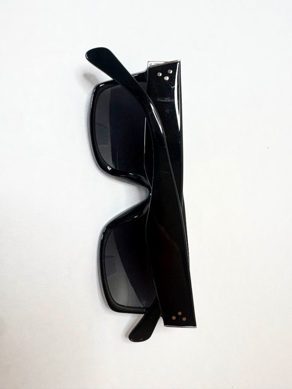 Celine, Acetate Rectangular Sunglasses - Picture 5 of 14